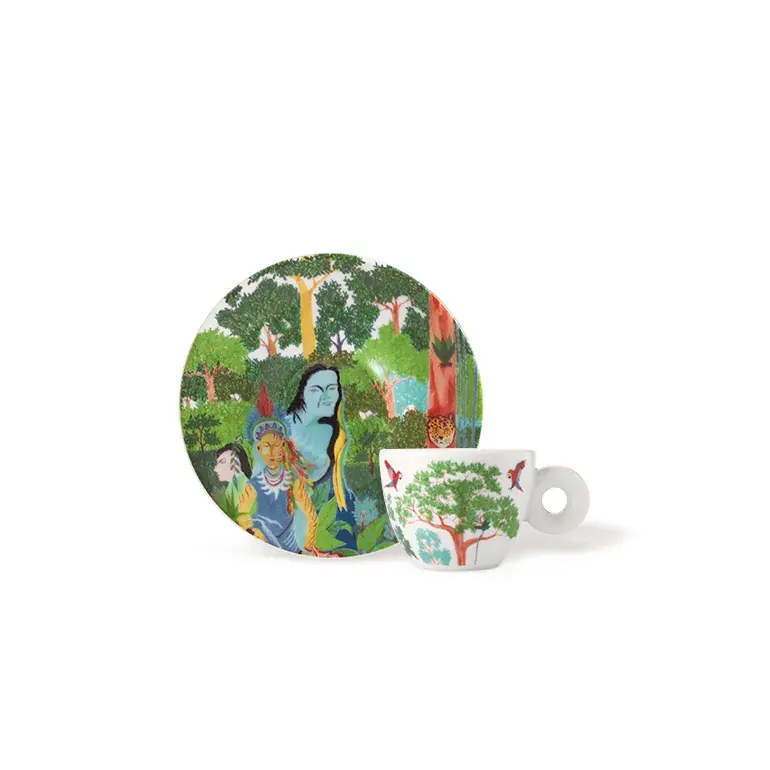 Set Of 4 Espresso Cups – The Biennale Arte 2024 illy Art Collection