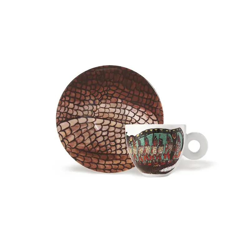 Set Of 2 Cappuccino Cups – The Biennale Arte 2024 illy Art Collection