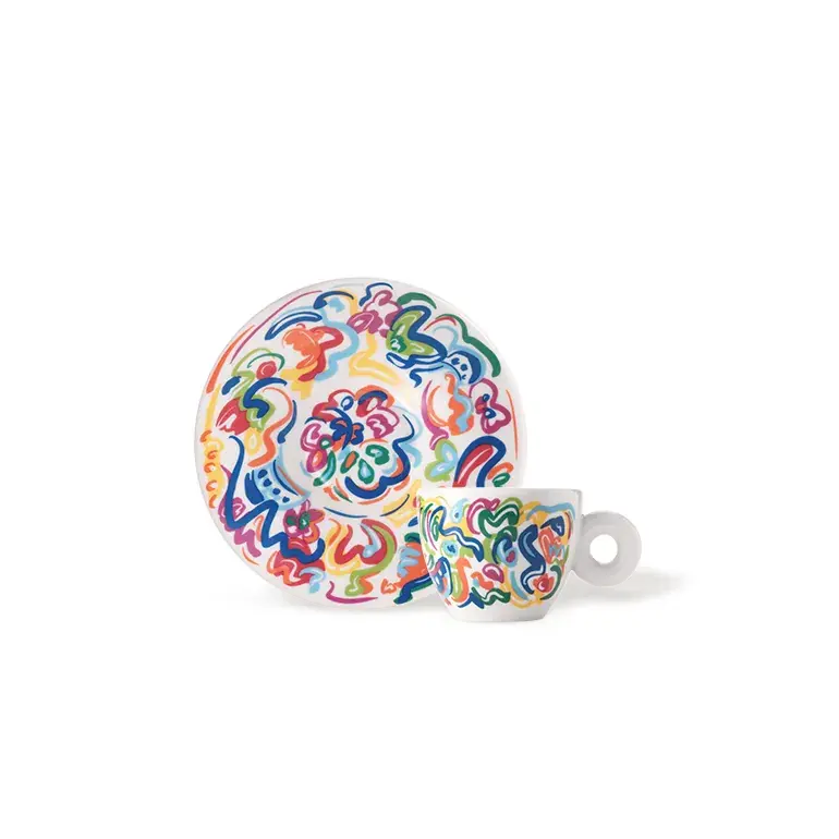 SET OF 4 ESPRESSO CUPS – SOL CALERO ART COLLECTION