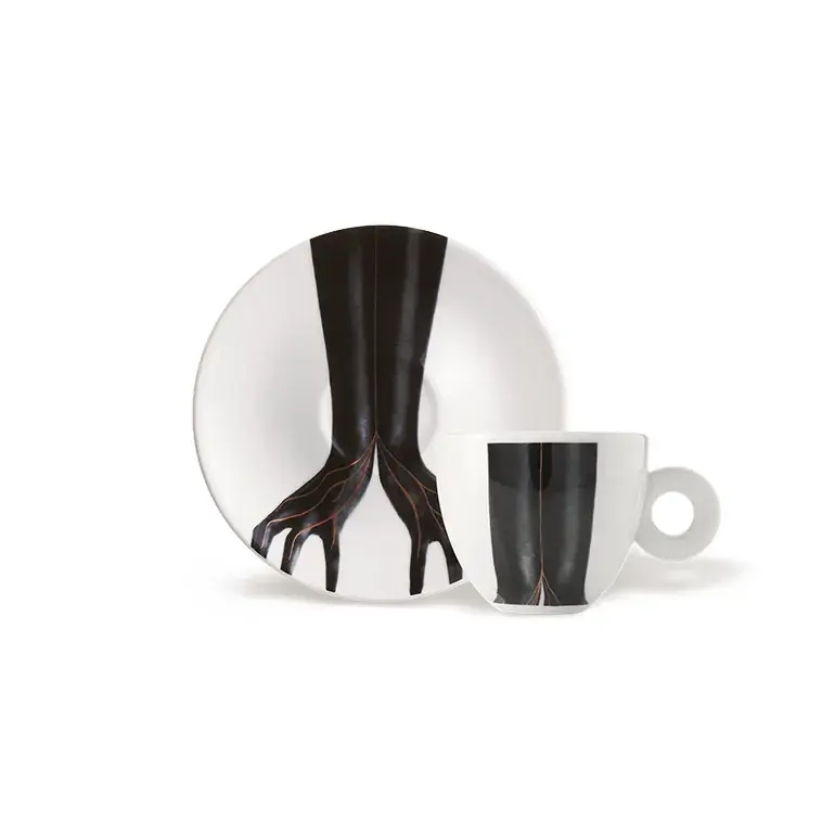 SET OF TWO CAPPUCCINO CUPS – GENESI ILLY ART COLLECTION