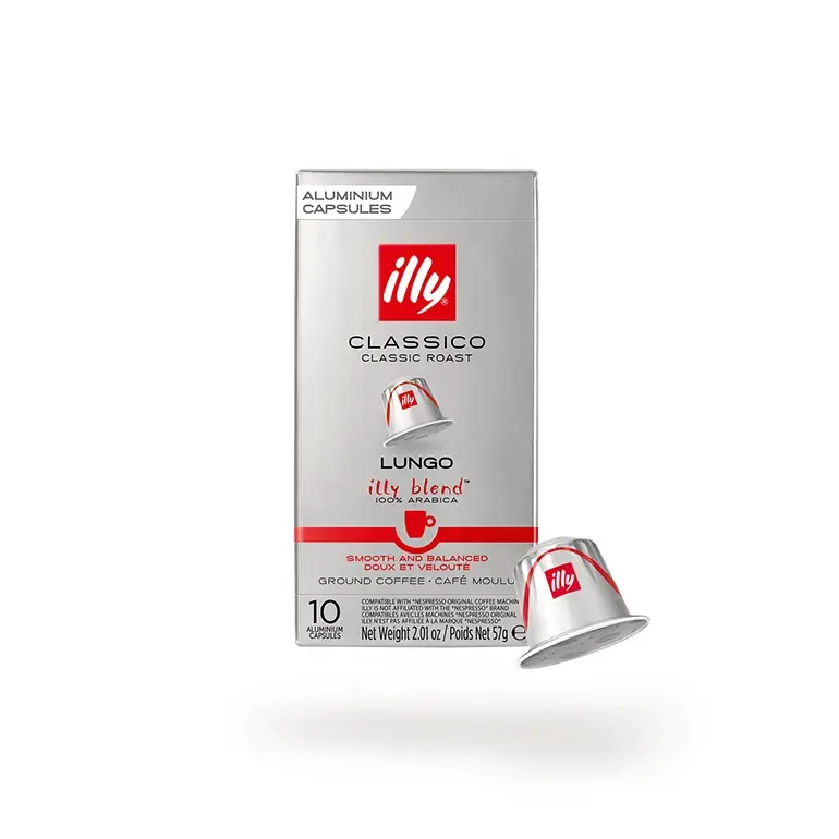 Espresso Compatible* Capsules Classico Lungo – Medium Roast