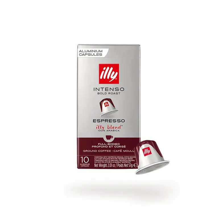 Espresso Compatible* Capsules Intenso – Dark Roast