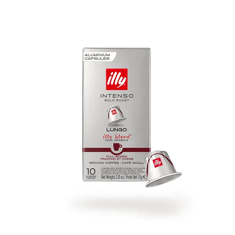 Espresso Compatible* Capsules Lungo Intenso – Dark Roast