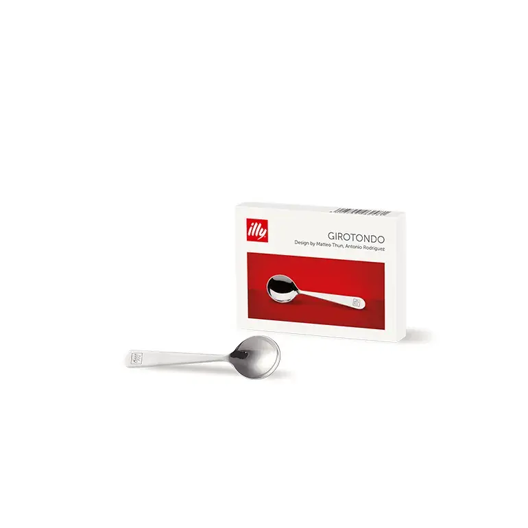 “Girotondo” spoons with embossed illy logo 104mm – Pack of 6