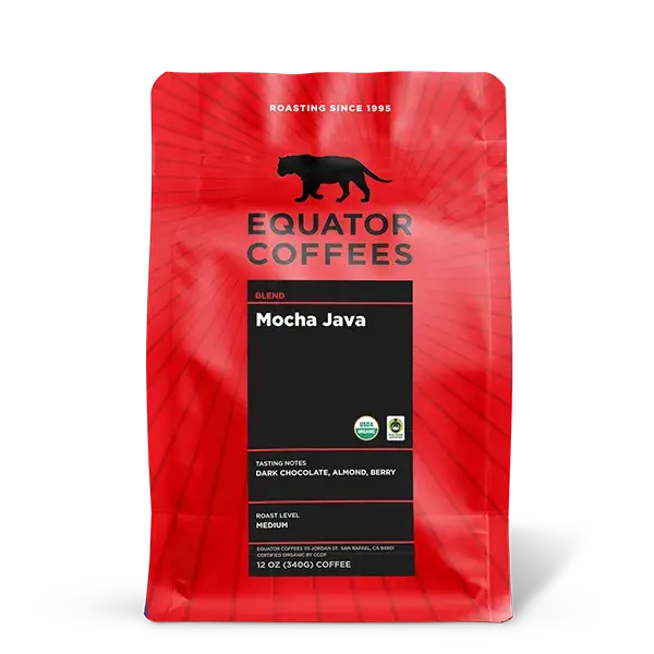 Mocha Java Fair Trade Organic 12 oz