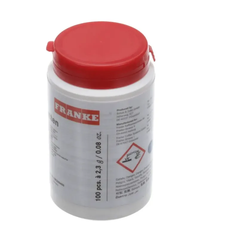 Franke Super Automatic Espresso Machine Cleaning Tablets, 100 Count 567.0000.002