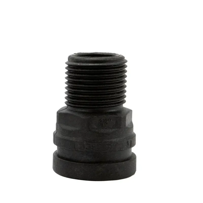 BWT Flex connector 3/8″ straight, push lock