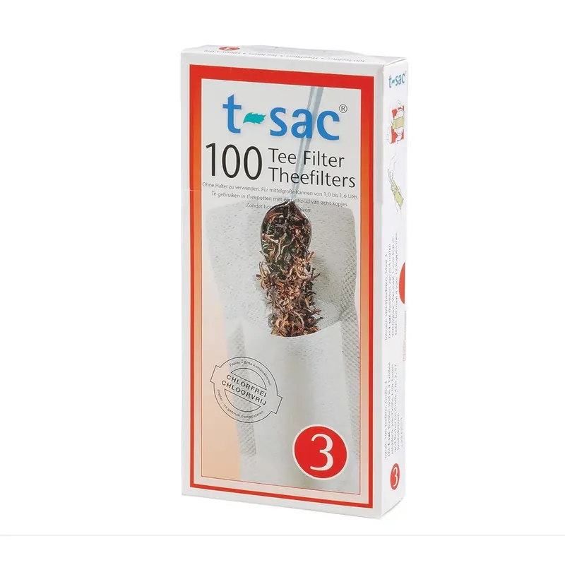 T-Sac 3 Tea Filter Bags (3-8 cup)