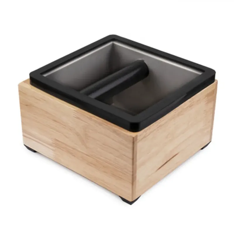 Revolution Deluxe Knock Box Wood Set