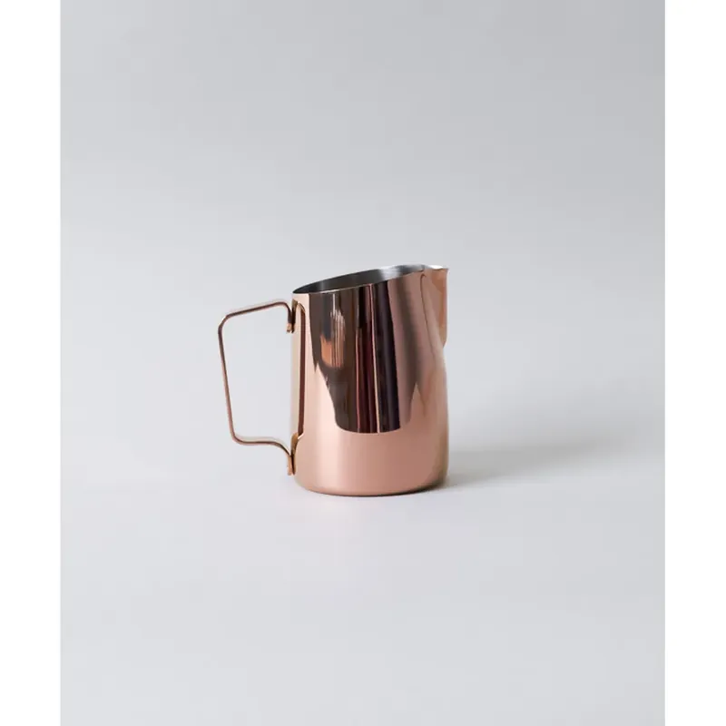 15oz WPM Titanium Rose Gold Pitcher with Narrow Spout