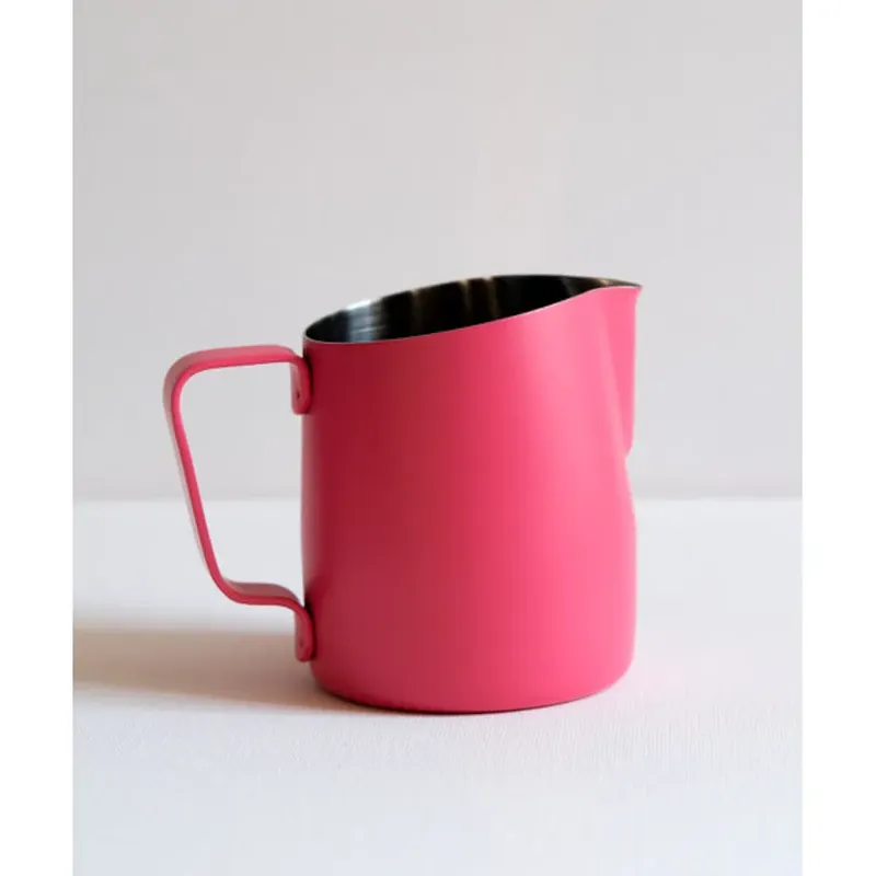 10oz Latte Art Pitcher with Wide Spout in Peony