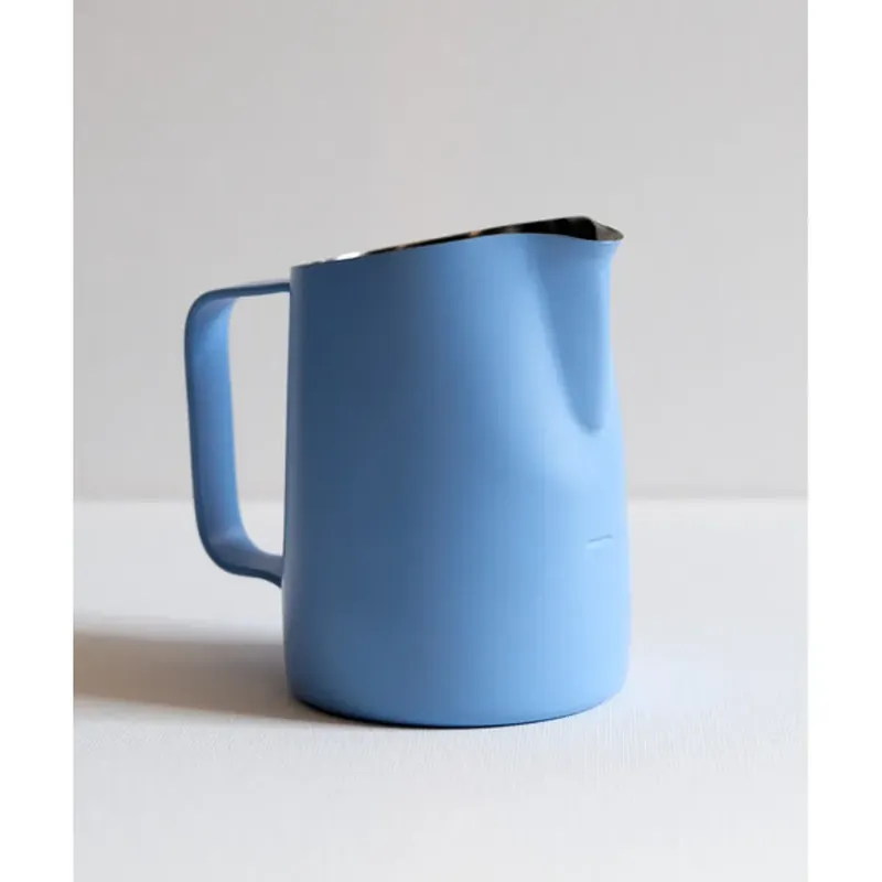 15oz SLOW POUR SUPPLY® x WPM Latte Art Pitcher with Wide Spout in “Periwinkle”