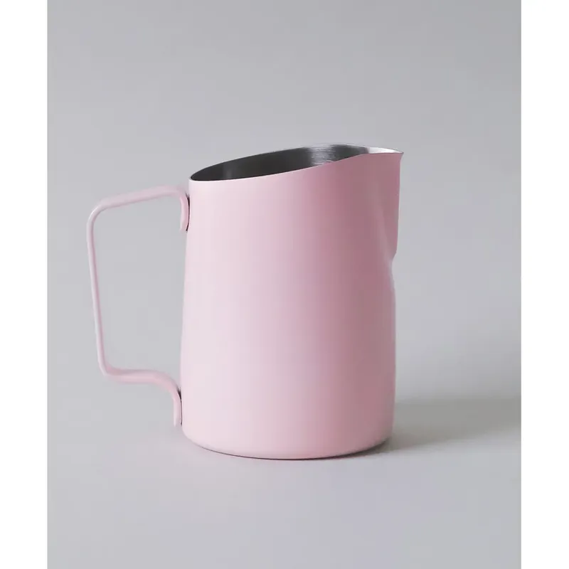 15oz SLOW POUR SUPPLY® x WPM Latte Art Pitcher with Round Spout “Hope”