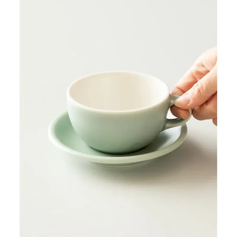 ORIGAMI 8oz Latte Cup and Saucer