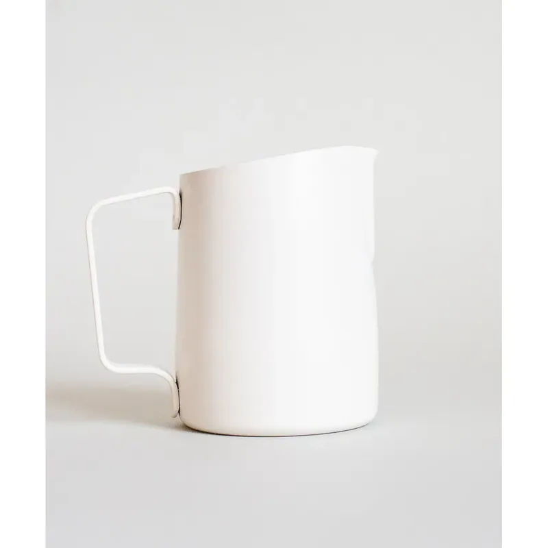 15oz Latte Art Pitcher with Narrow Spout in Matte White