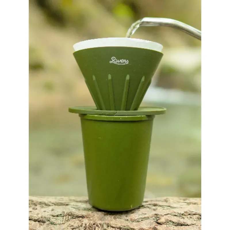 Cave Reversible Coffee Dripper Set for Outdoor Coffee Lovers