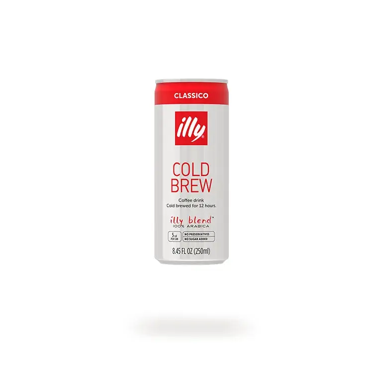Illy Ready-to-Drink Cold Brew Coffee – 12 Cans – 3-Pack