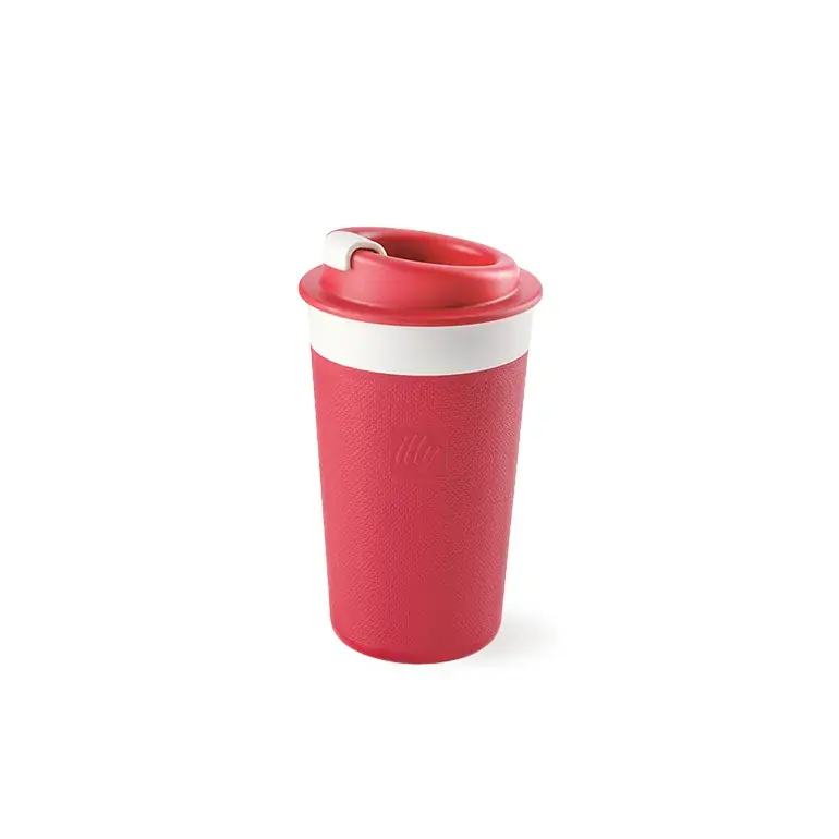illy Logo Travel Mug – Red