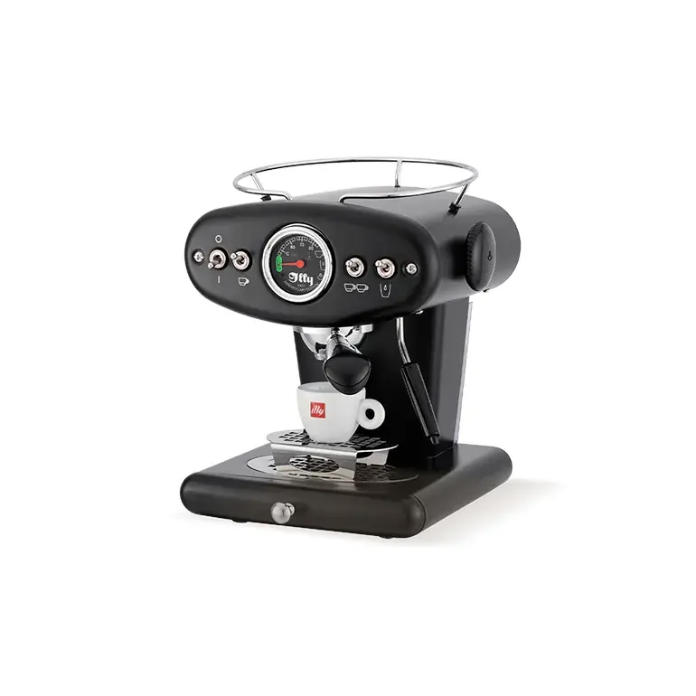 X1 Anniversary E.S.E. Pod & Ground Espresso Machine – Black