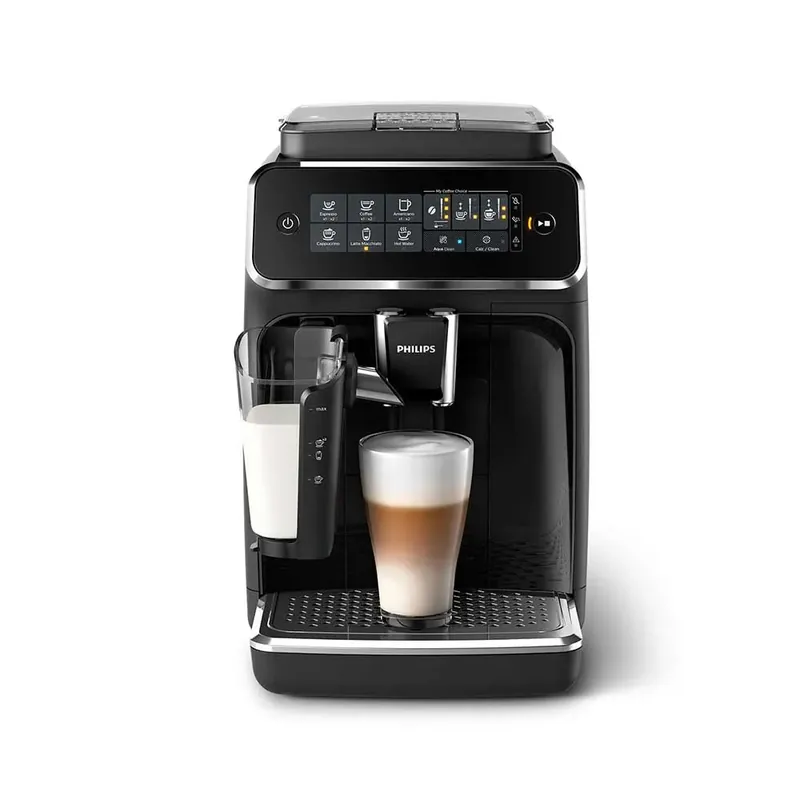 (OPEN BOX) Philips Saeco 3200 Superautomatic Espresso Machine LatteGo Black EP3241/54