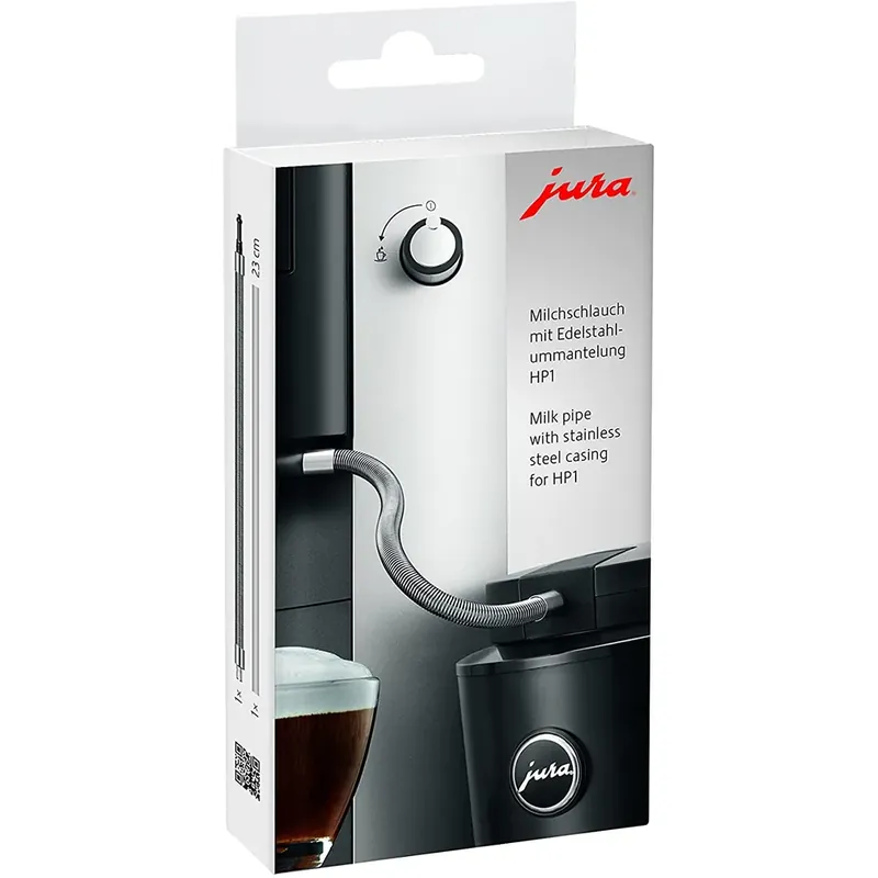 Milk Pipe with stainless steel HP1 Jura ENA 8, WE8, Micro 90, E6, D6