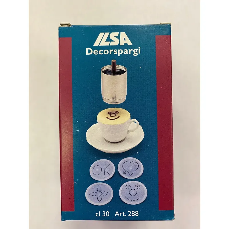 Ilsa Cappuccino Duster ideal for decorating Cappuccino or Desserts Stainless Steel