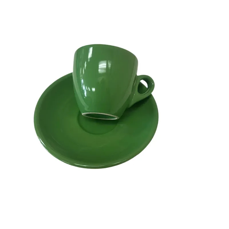 Palermo Green Espresso Cups, by Nuova Point , set of 6, Made in Italy!