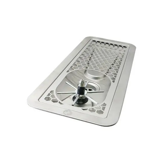24" x 9" Rhino® Pitcher Rinser 600mm + Spinjet // RHPR600-S