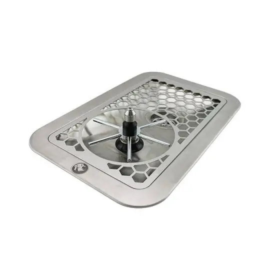 12" x 9" Rhino® Pitcher Rinser 300mm + Spinjet // RHPR300-S