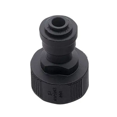 Push Fit 3/8" TUBE X 3/4" FEMALE GARDEN HOSE THREAD