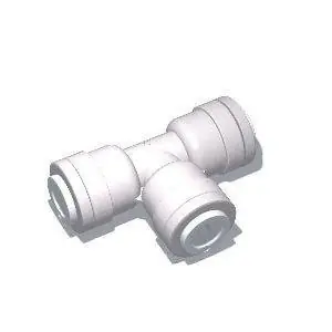 Push Fit 3/8" Tube Union Tee