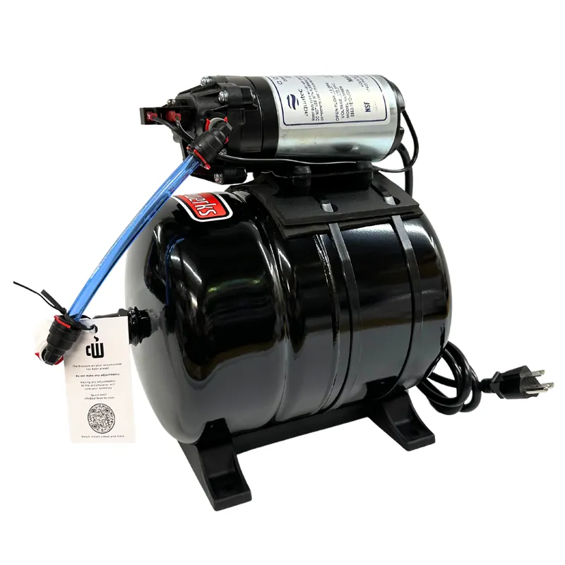 1.5 GPM Water Pump System for SLAYER Espresso Machines by Caffewerks // High Volume Pressure Preinfusion System