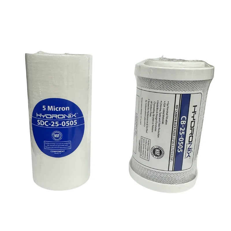Dual Stage Water Filter System // Replacement Filters