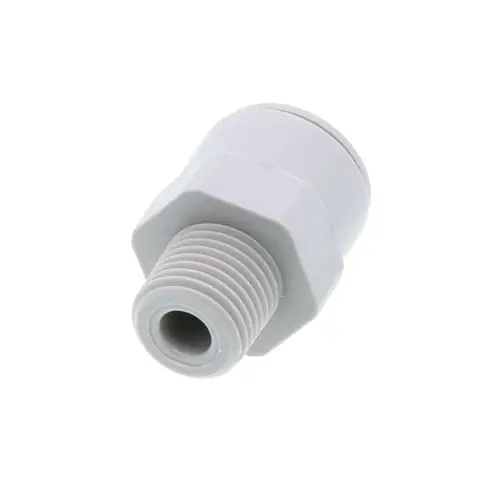 Push Fit 3/8 Tube x 1/4 Male BSPT // LUCCA Braided line fitting