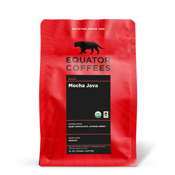 Mocha Java Fair Trade Organic 12 oz