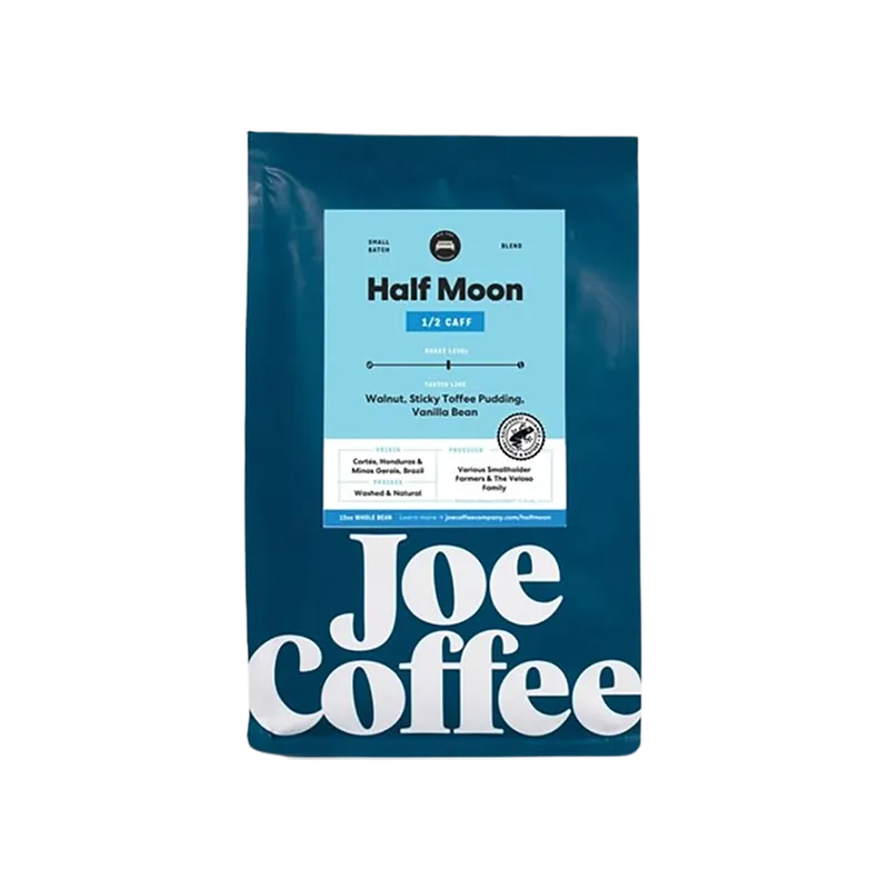 Half Moon Half Caff 12 oz