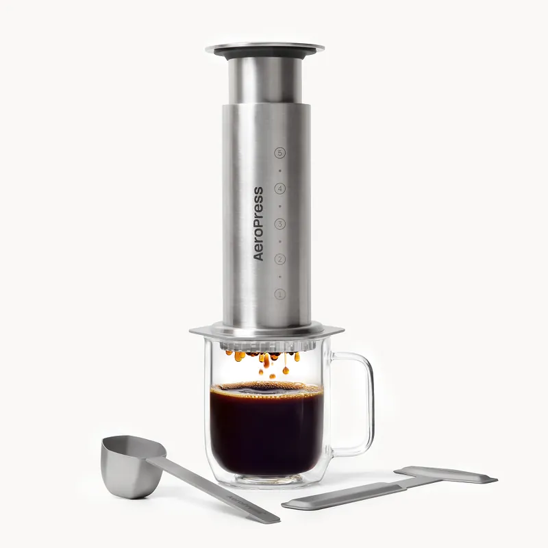 AeroPress Coffee Maker - Steel