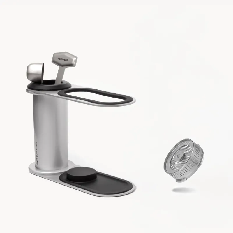AeroPress Flow Control Station – Stainless Steel