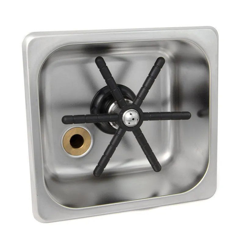 Flush Mount Bar and Rinser 6x6 - NSF Approved