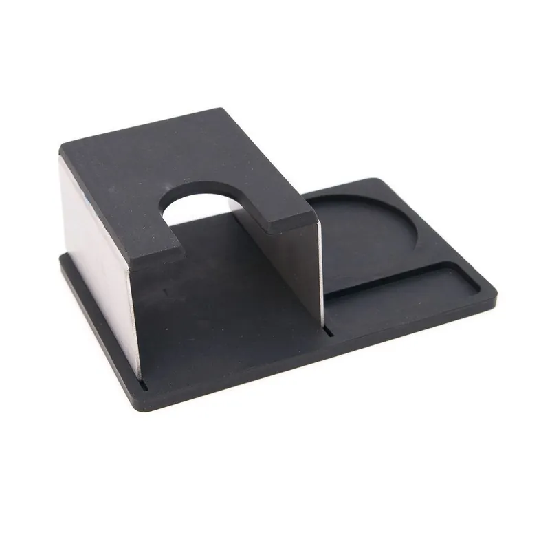 Steel Tamp Stand with Rubber Base and Tamp Rest by EP