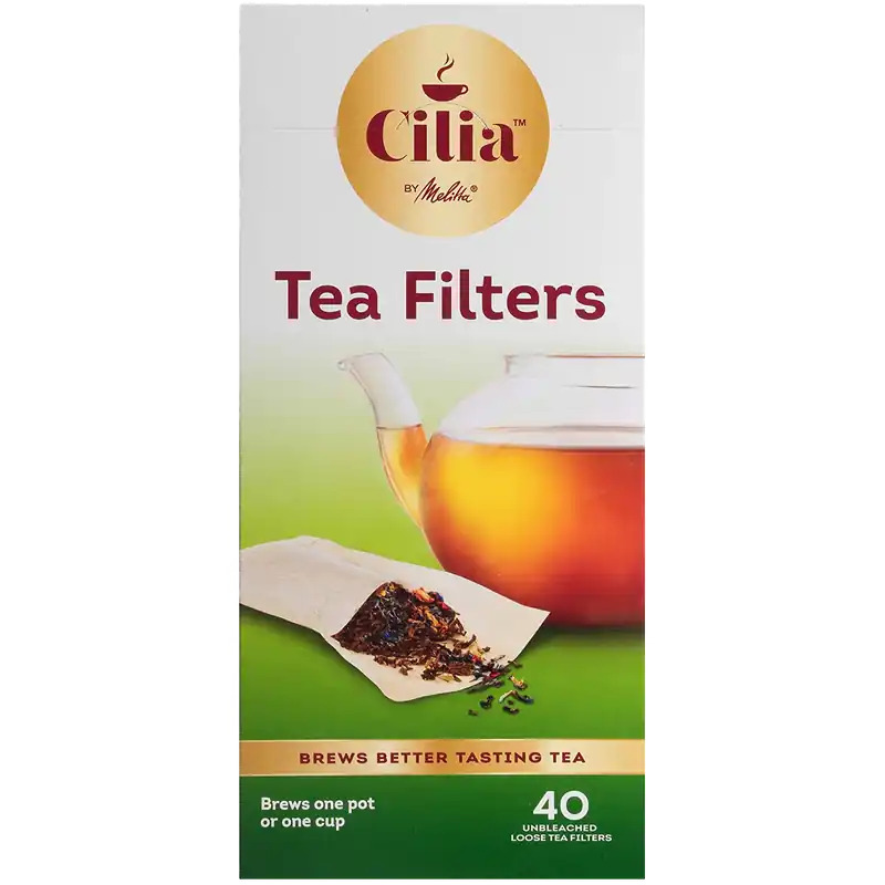 Melitta Tea Filter Paper - 40 Count