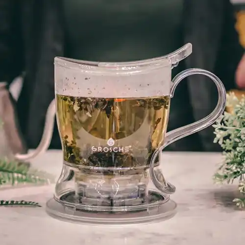 Grosche Smart Infuser Loose Leaf Tea Steeper - Clear