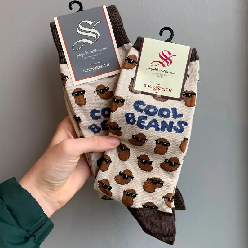 Cool Beans Men‘s Coffee Socks