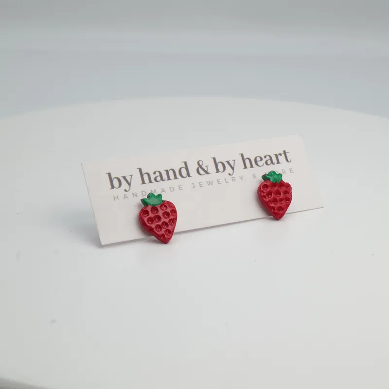 Strawberry Stud Earrings