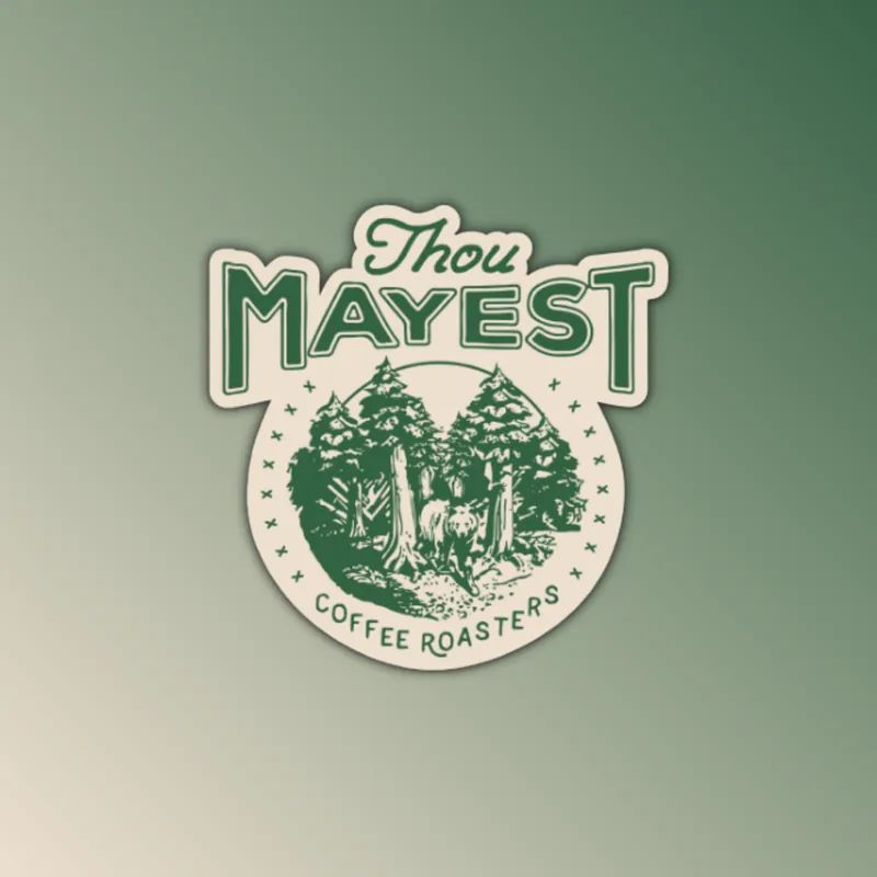 TM Woodland Sticker