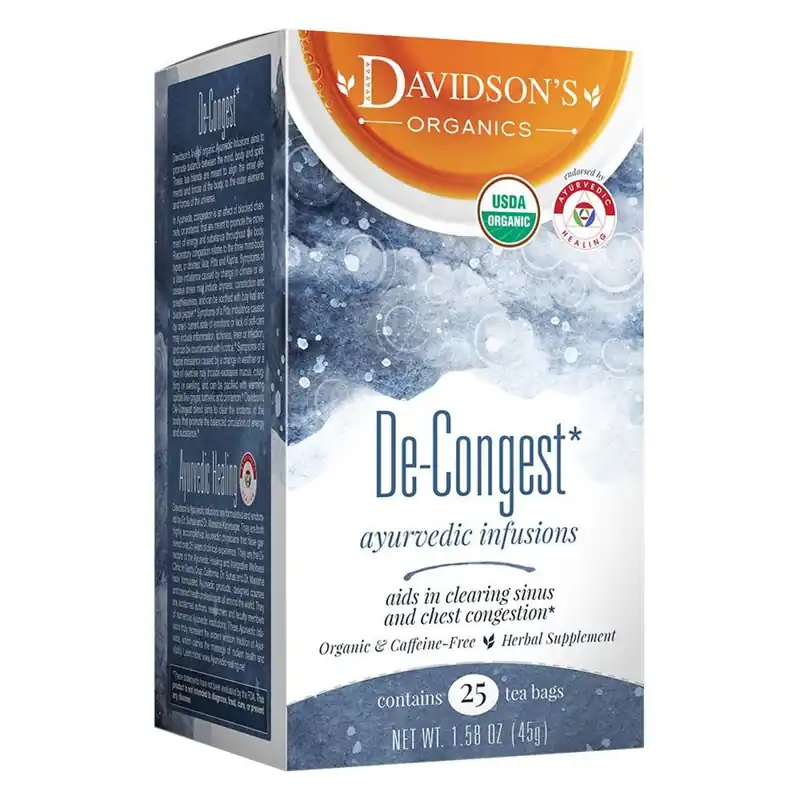 Davidson‘s De-Congest Tea Bags 25ct.