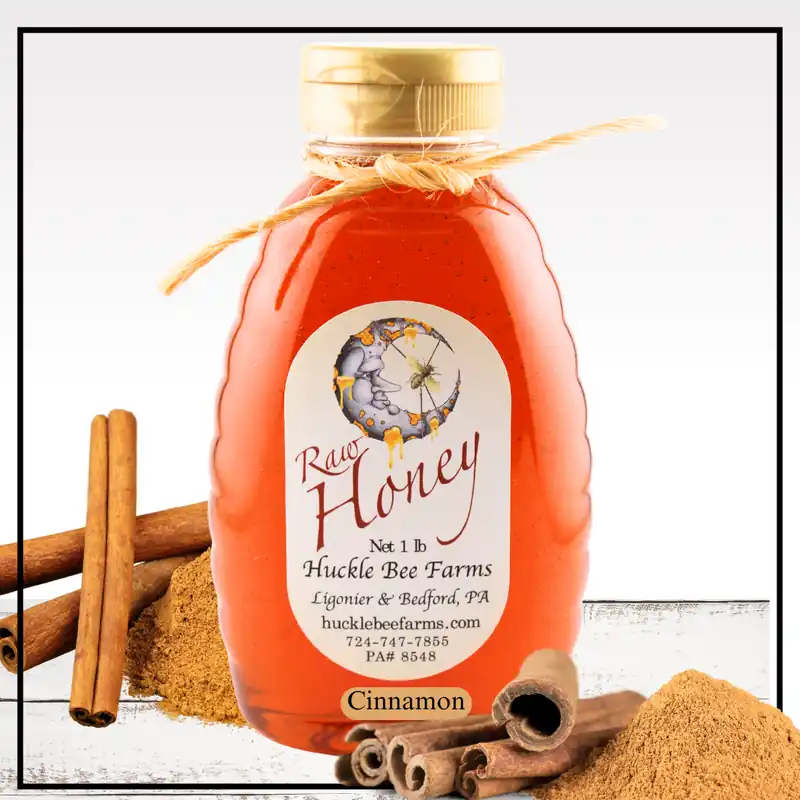 Cinnamon Infused Honey 1lb.