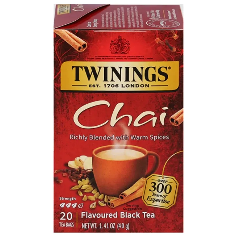 Twinings Chai Black Tea Bags 20ct.