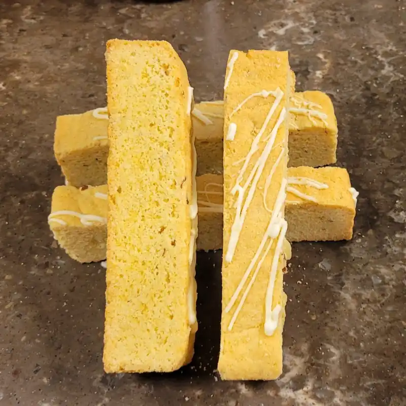 Lemon Almond Biscotti - 2 Per Package