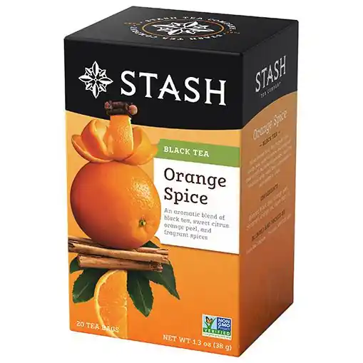 Stash Orange Spice Black Tea Bags 20ct.